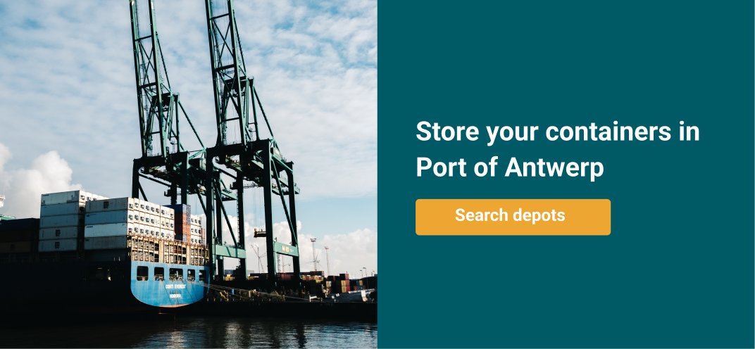 Find depots at Port of Antwerp