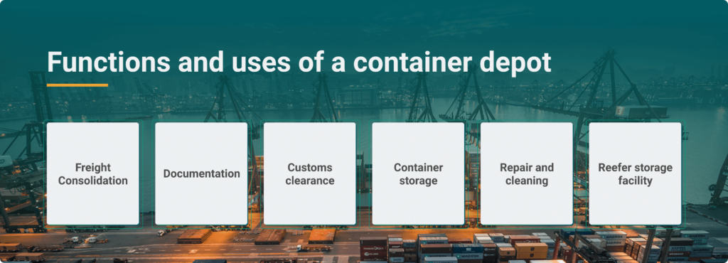 container depot functions