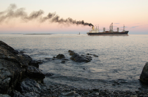 air pollution from ship