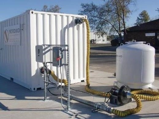 Container fumigation