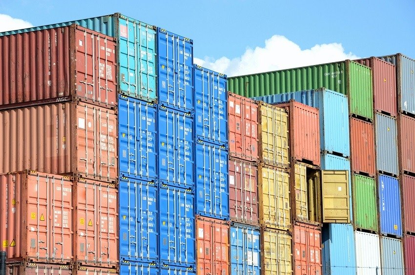 Antwerp port containers