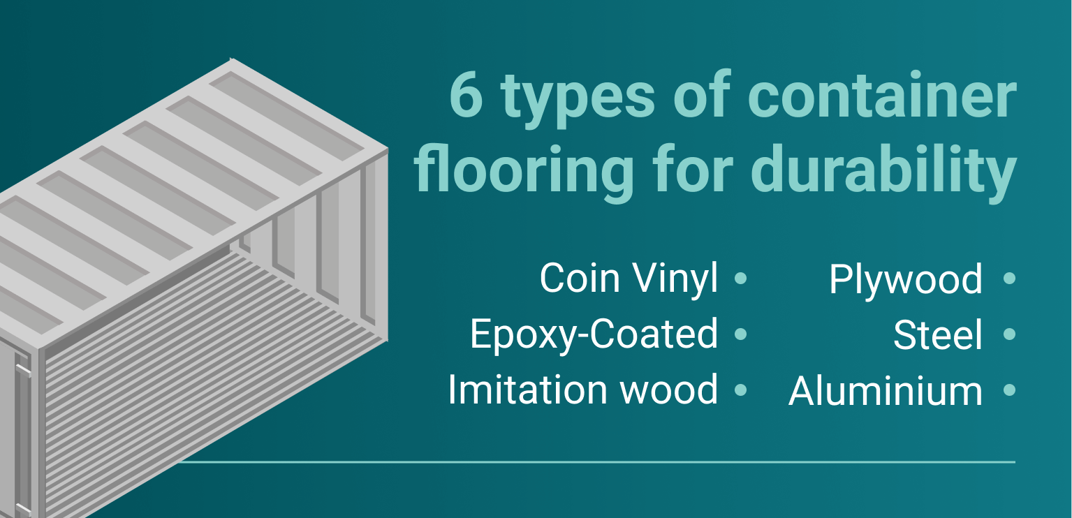 6 types of container flooring