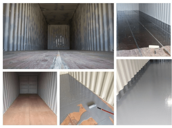 container floor