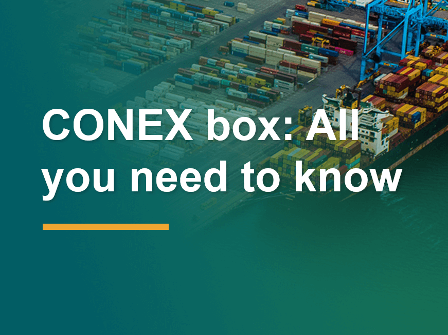 What is a CONEX Box? Features, Uses & Costs [2022]