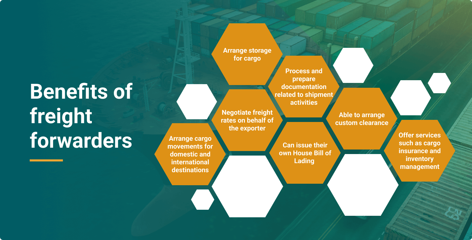 Benefits of freight forwarders and NVOCCs