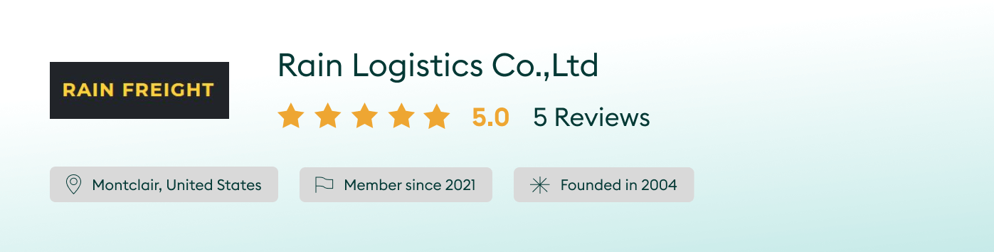 Rain Logistics Co.,Ltd