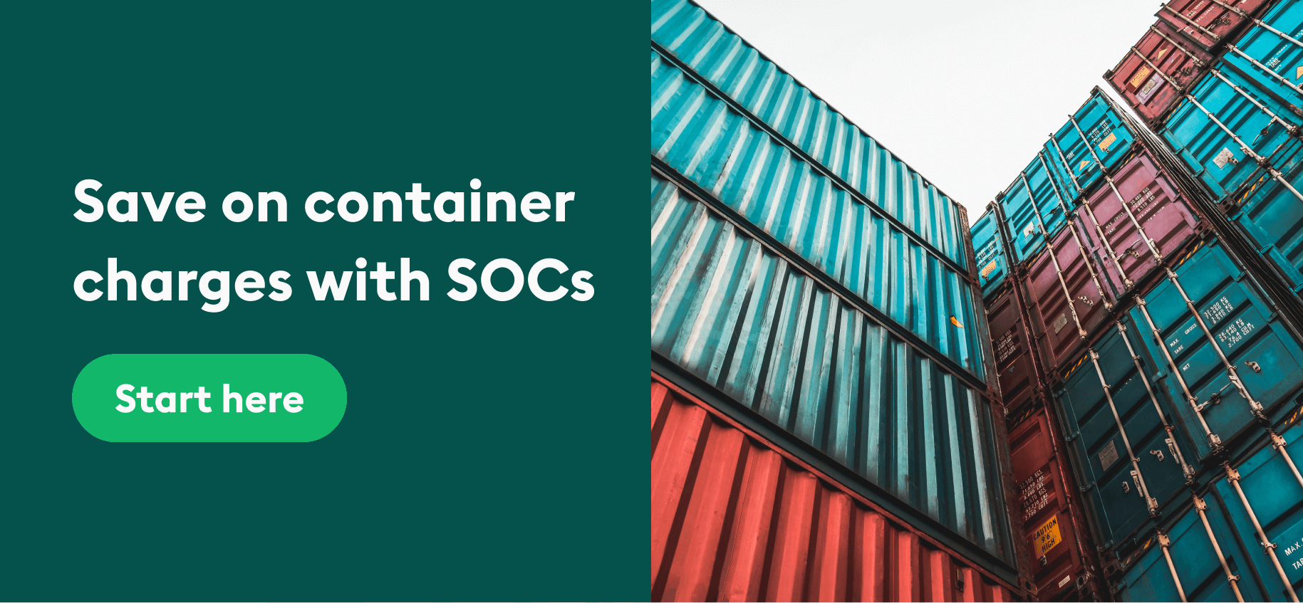 Save on container charges with SOCs