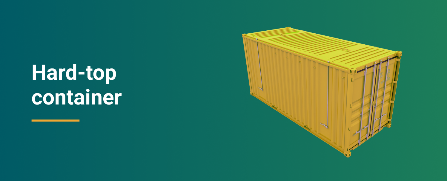 hard top container 