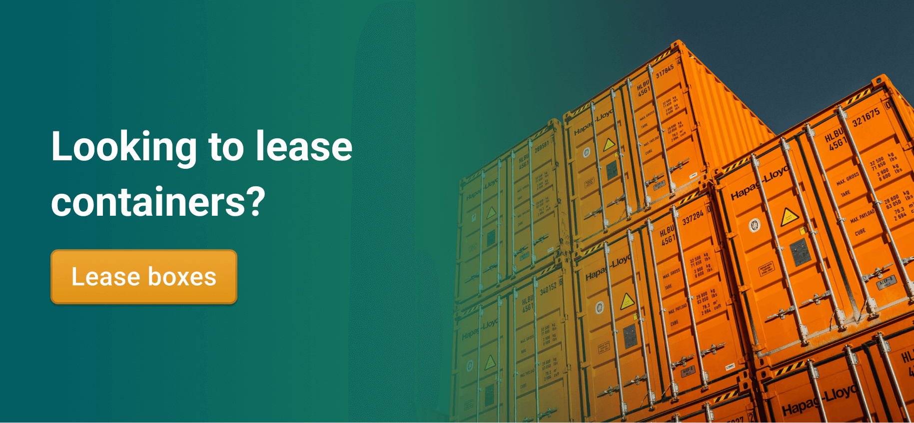 Lease shipping containers