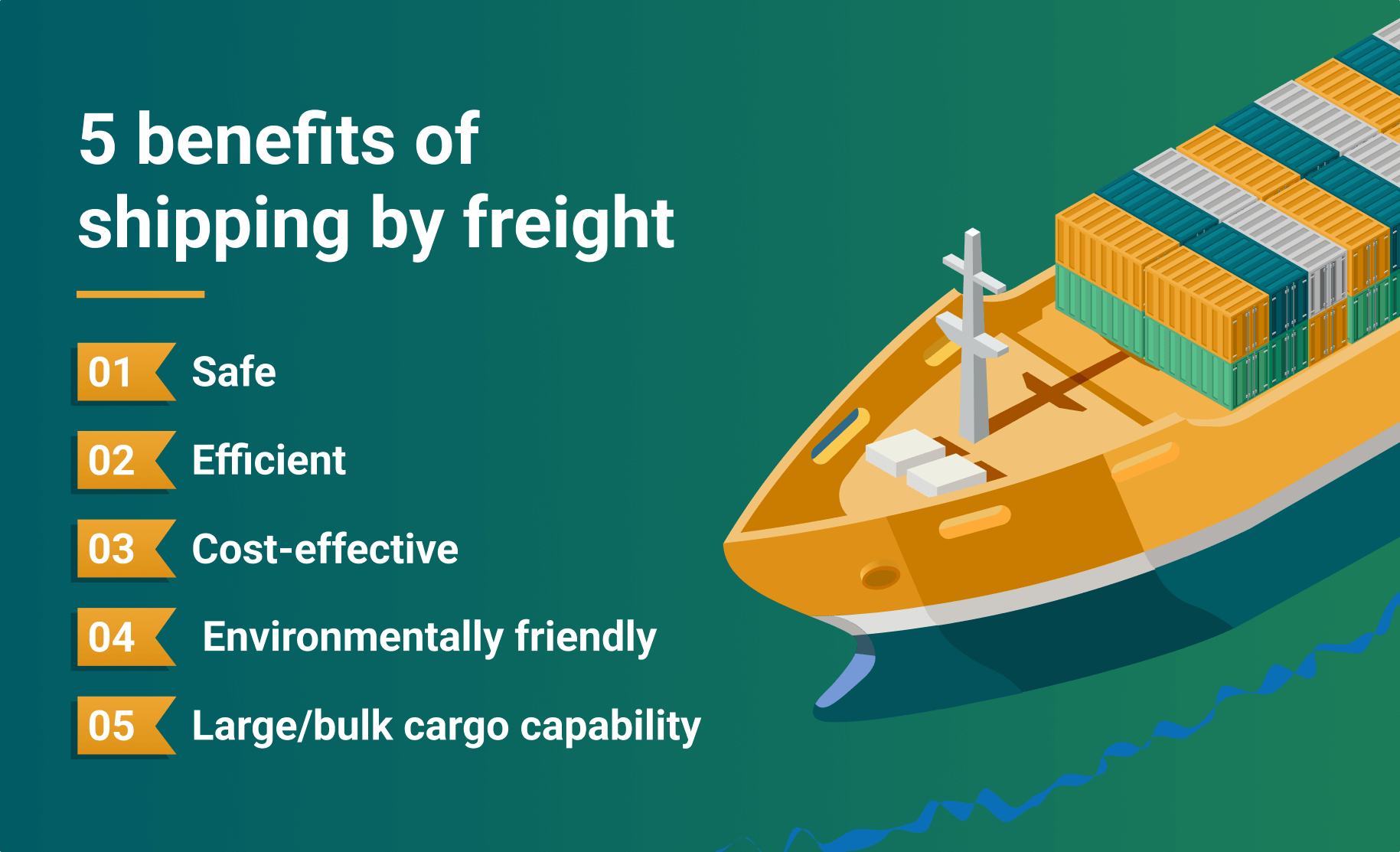 Find out what shipping by freight means [+ get benefits & cost]