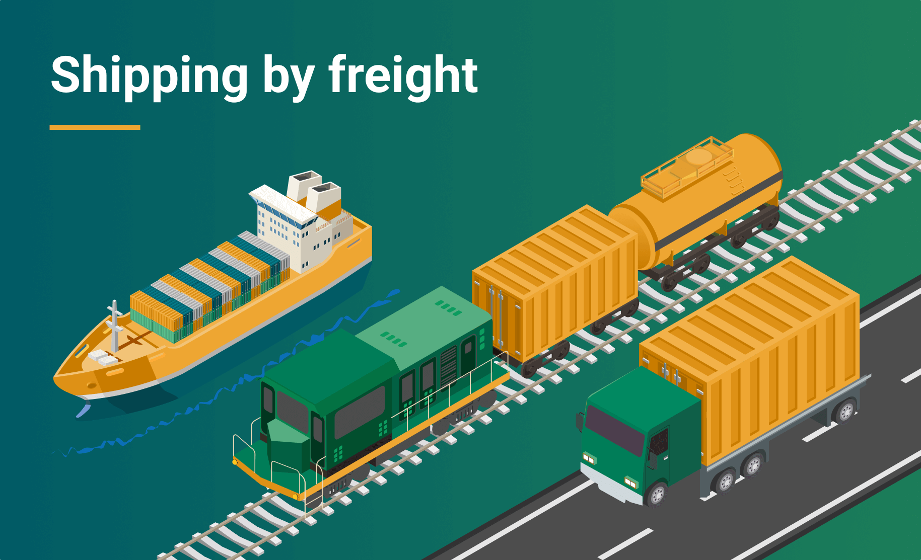 shipping by freight image