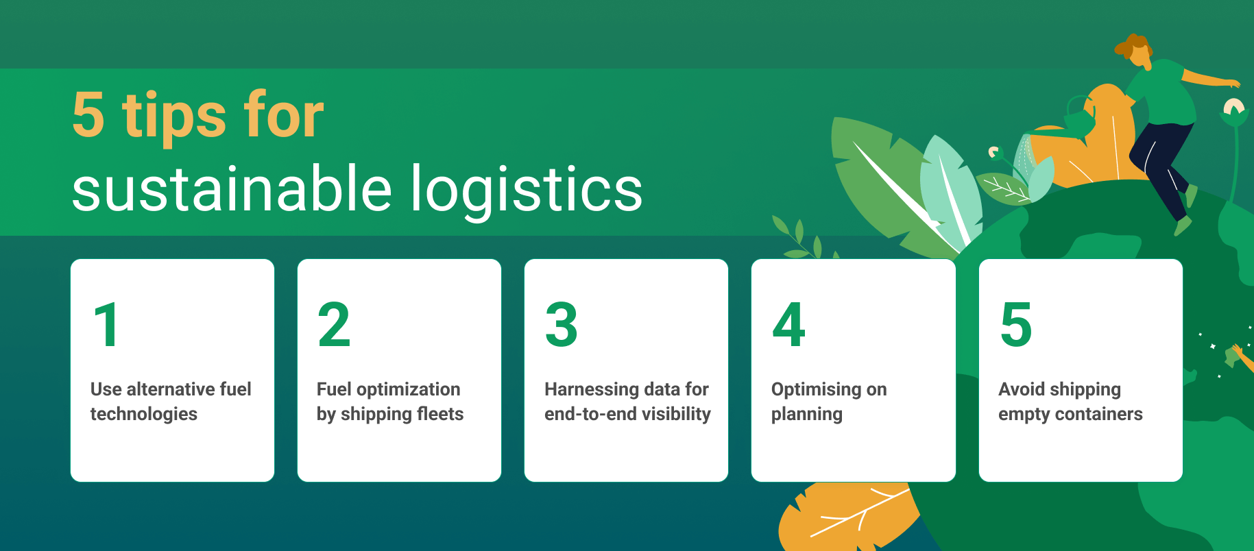 Sustainable logistics Why it's important + 5 best tips [2024]