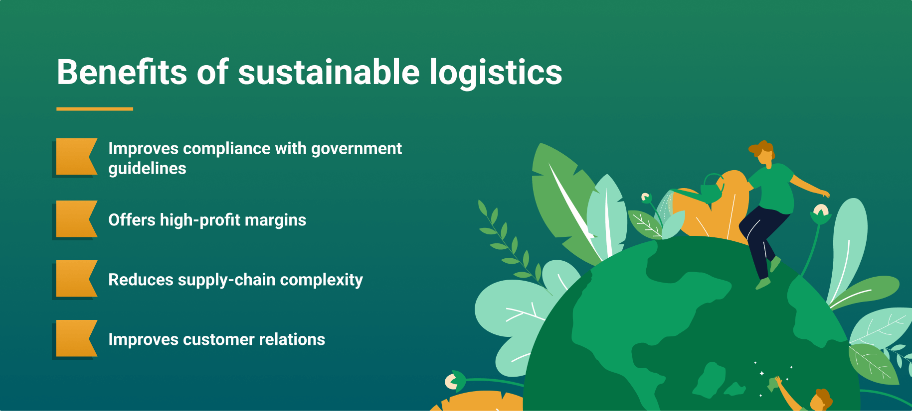 Sustainable logistics Why it's important + 5 best tips [2024]