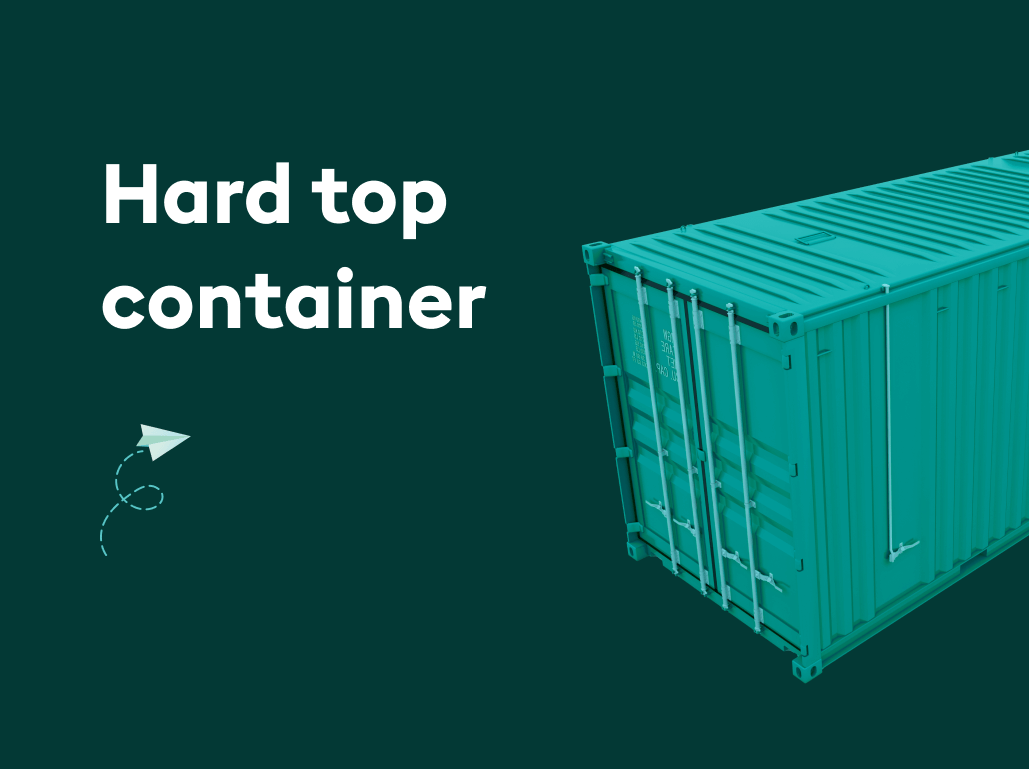 Hard top container