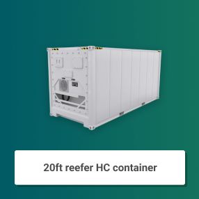 20ft reefer HC container
