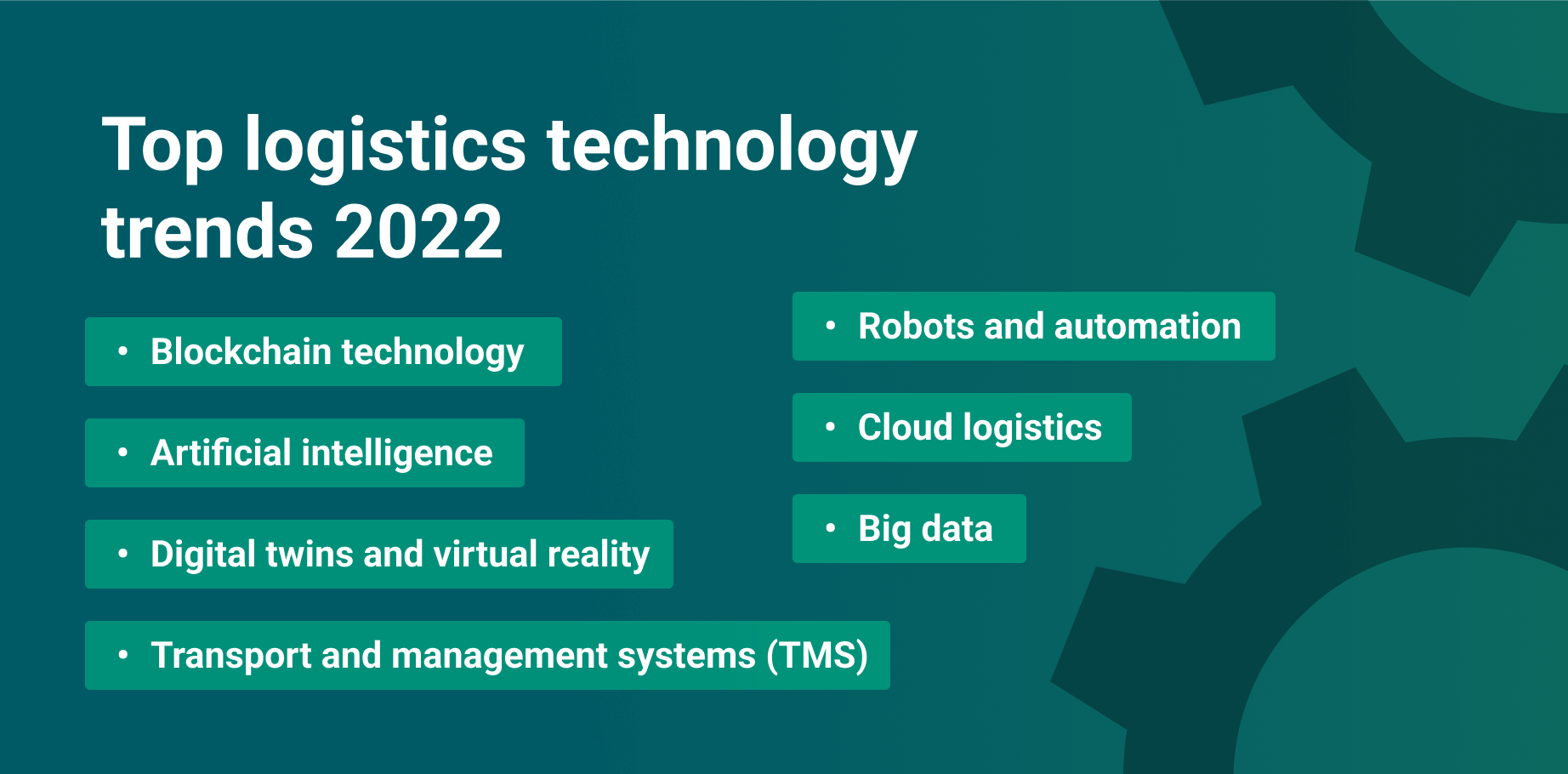 Top logistics technology