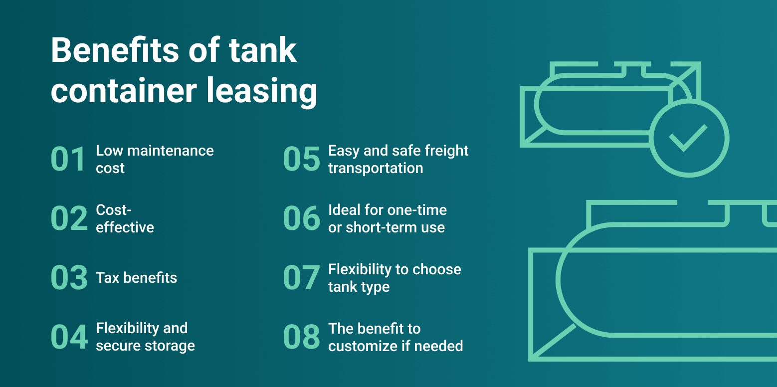 benefits of tank container leasing