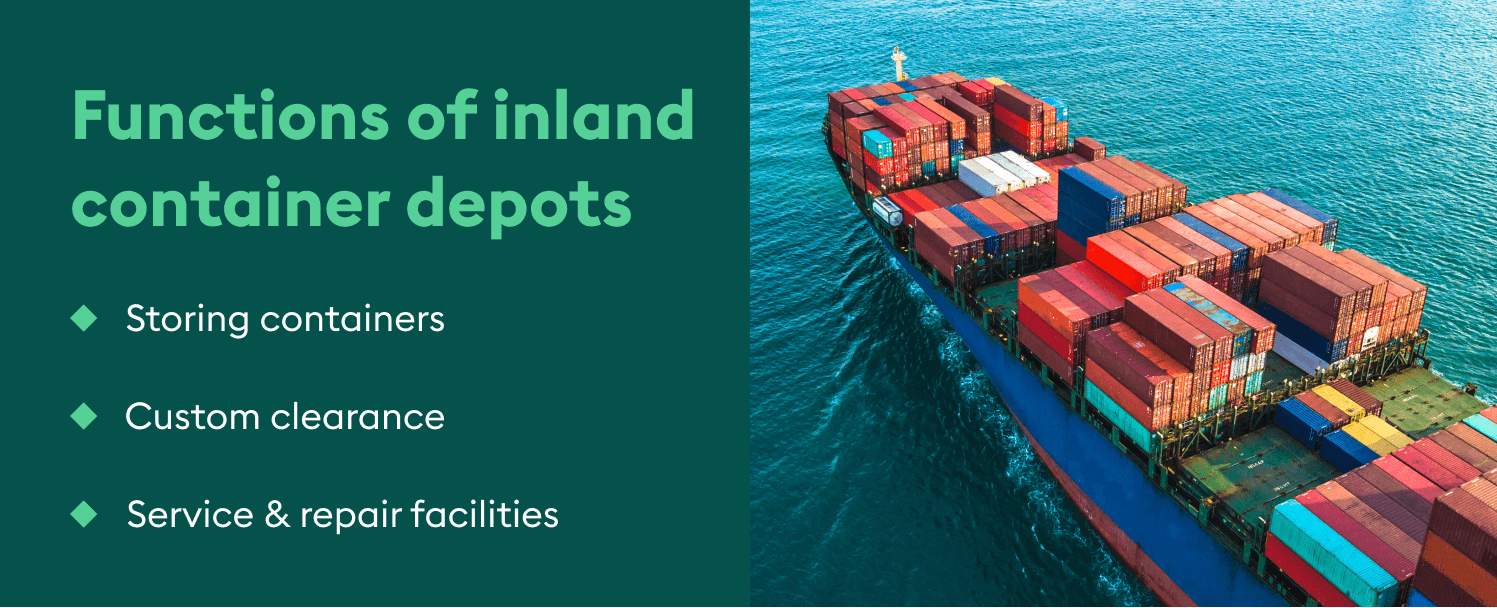 Inland container depots