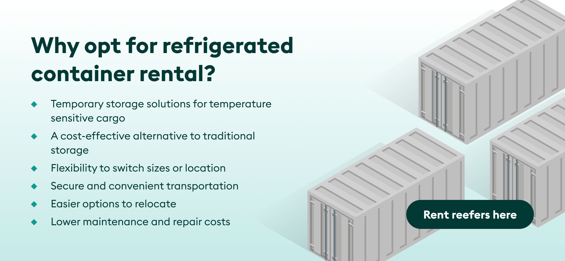 Refrigerated container rental Get the best deals [+benefits]