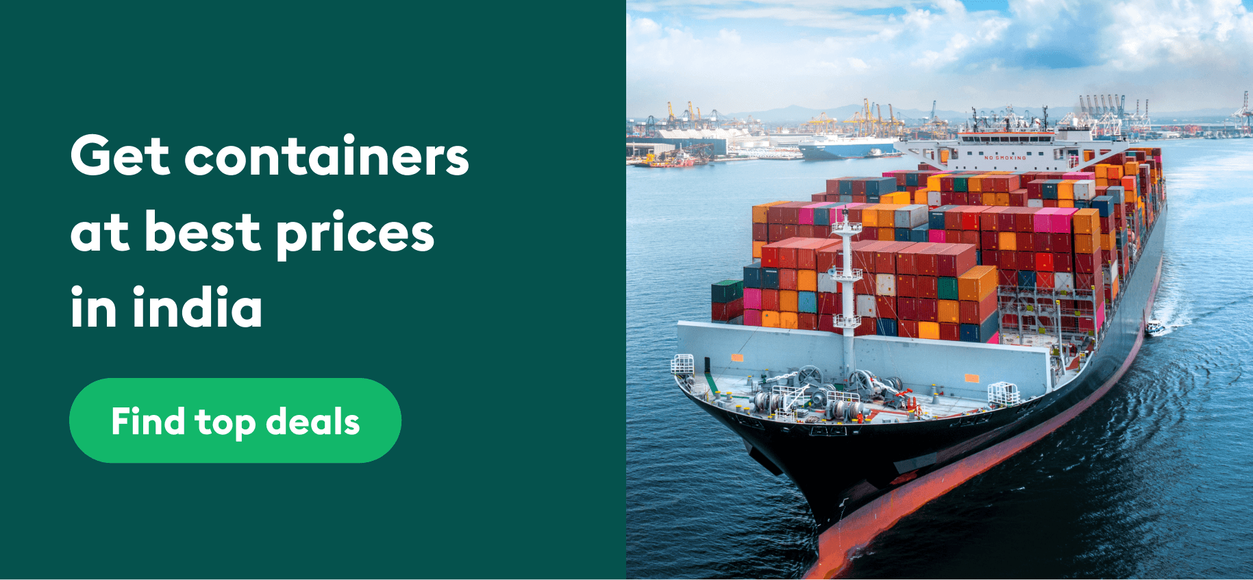 Get containers in India