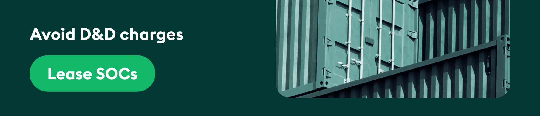 Small banner for demo port congestion