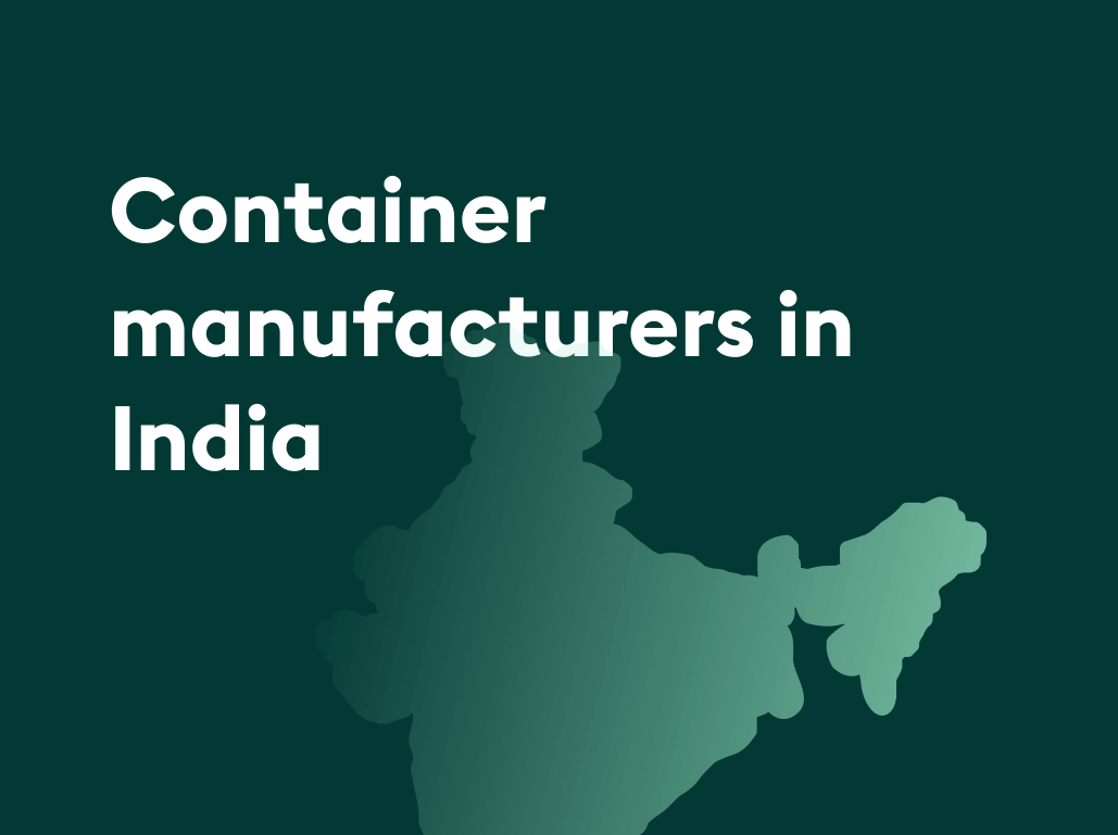 Container manufacturers in India