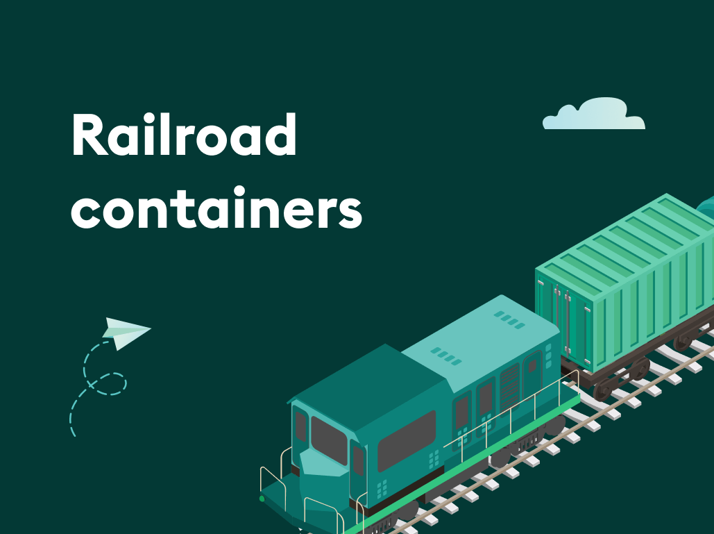 Railroad containers
