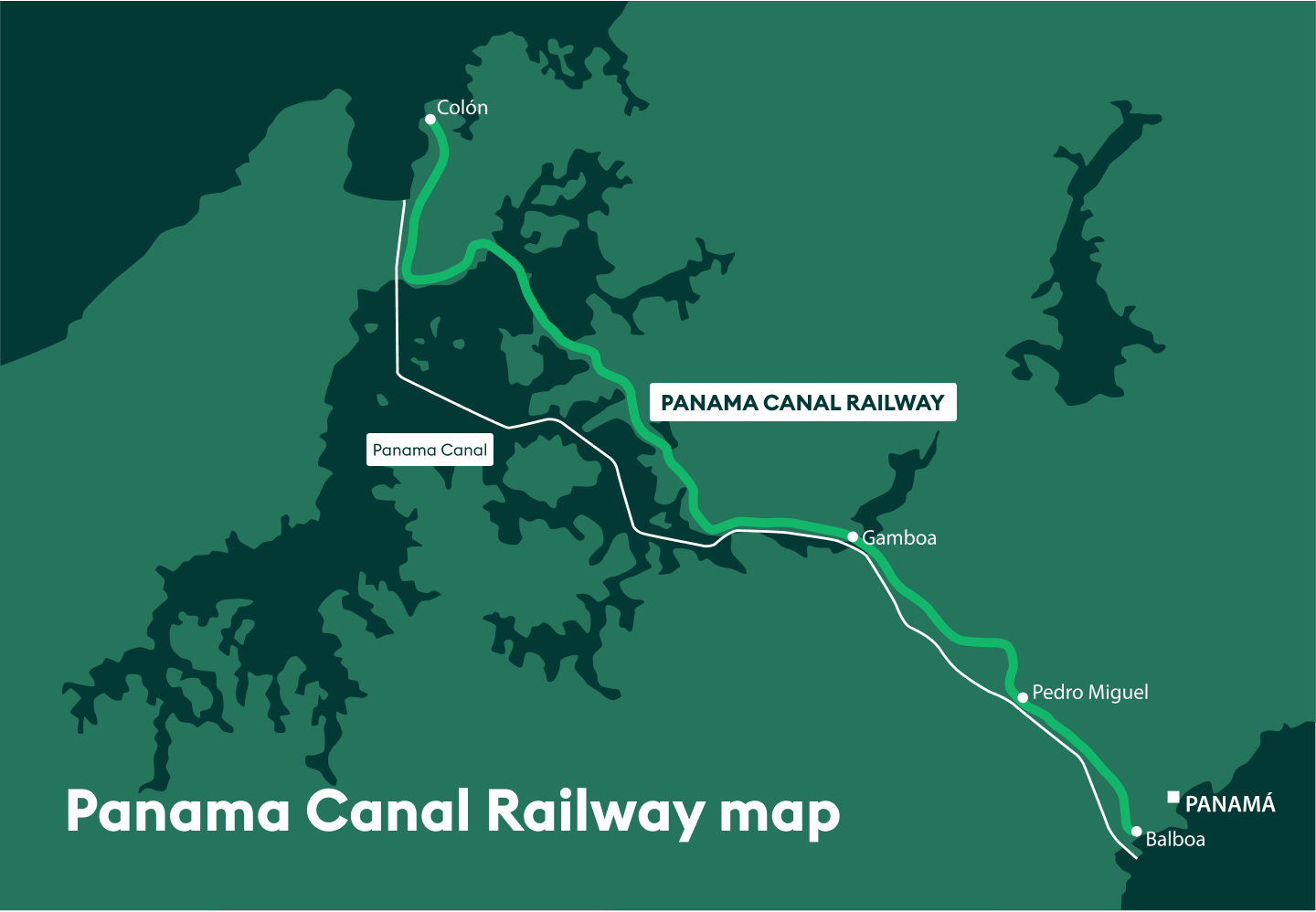 Panama Canal Railway: Container alternative to Panama Canal