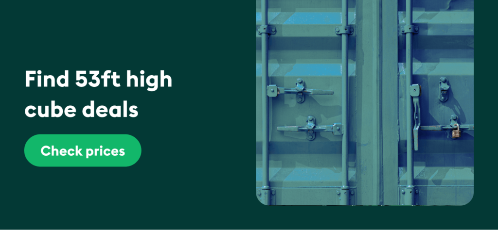Get 53ft high cube container deals