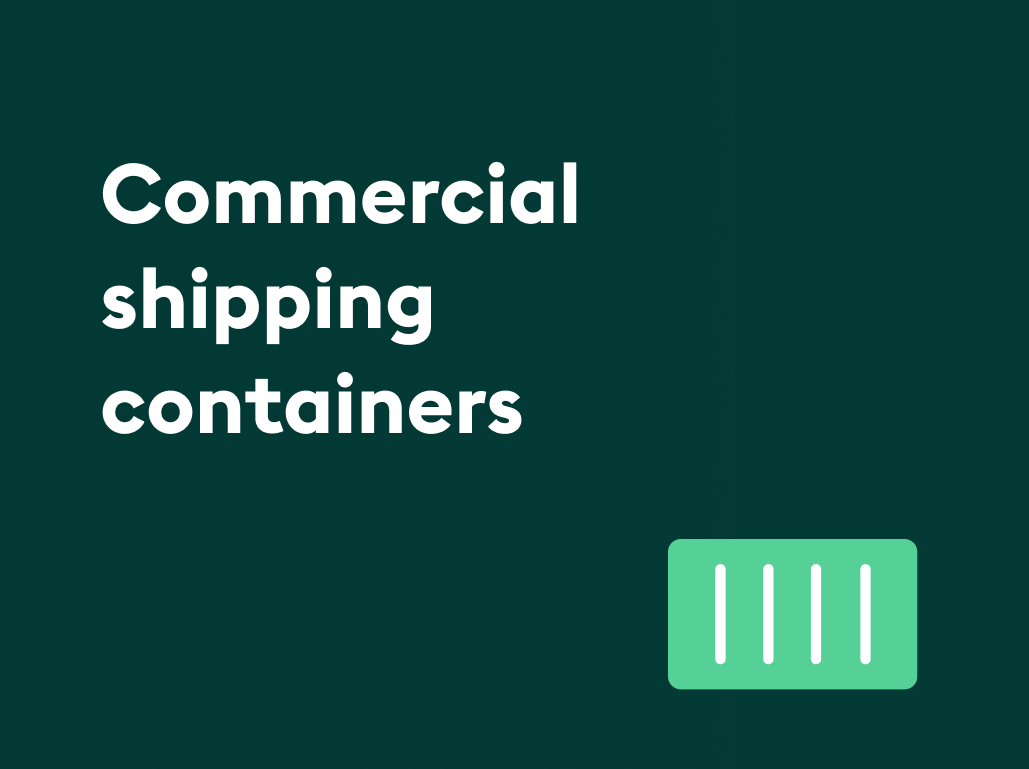 Buy commercial shipping containers at best prices [2024]